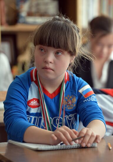 Арина Кутепова стала чемпионкой мира по гимнастике среди спортсменов с синдромом Дауна