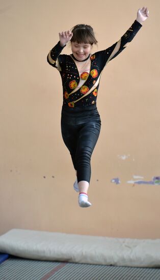 Арина Кутепова стала чемпионкой мира по гимнастике среди спортсменов с синдромом Дауна