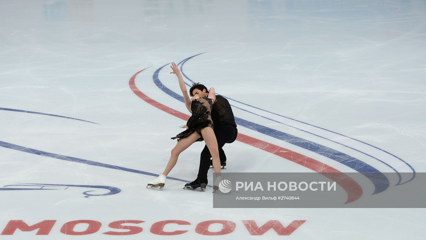 Фигурное катание. V этап Гран-при. Тренировки