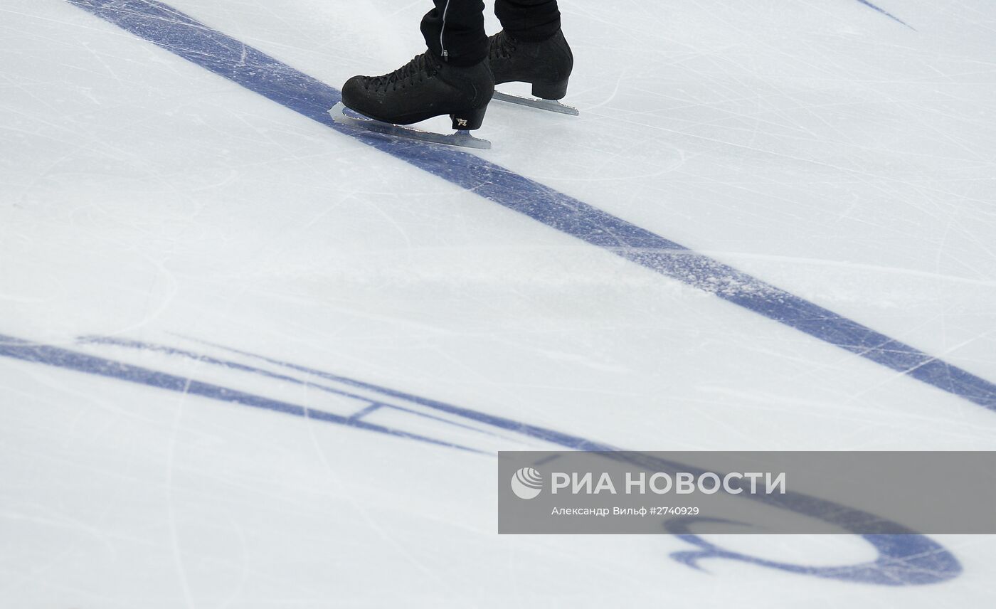 Фигурное катание. V этап Гран-при. Тренировки