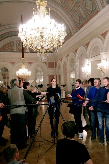 Открытие выставки, посвященной жизни и творчеству Майи Плисецкой