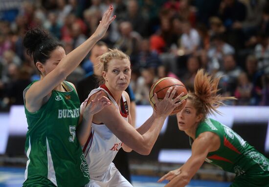 Баскетбол. Отборочный матч ЧЕ-2017. Женщины. Россия - Болгария