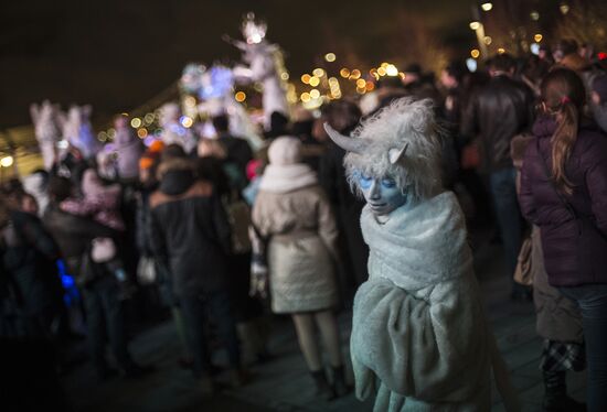 Открытие зимнего сезона в парках Москвы