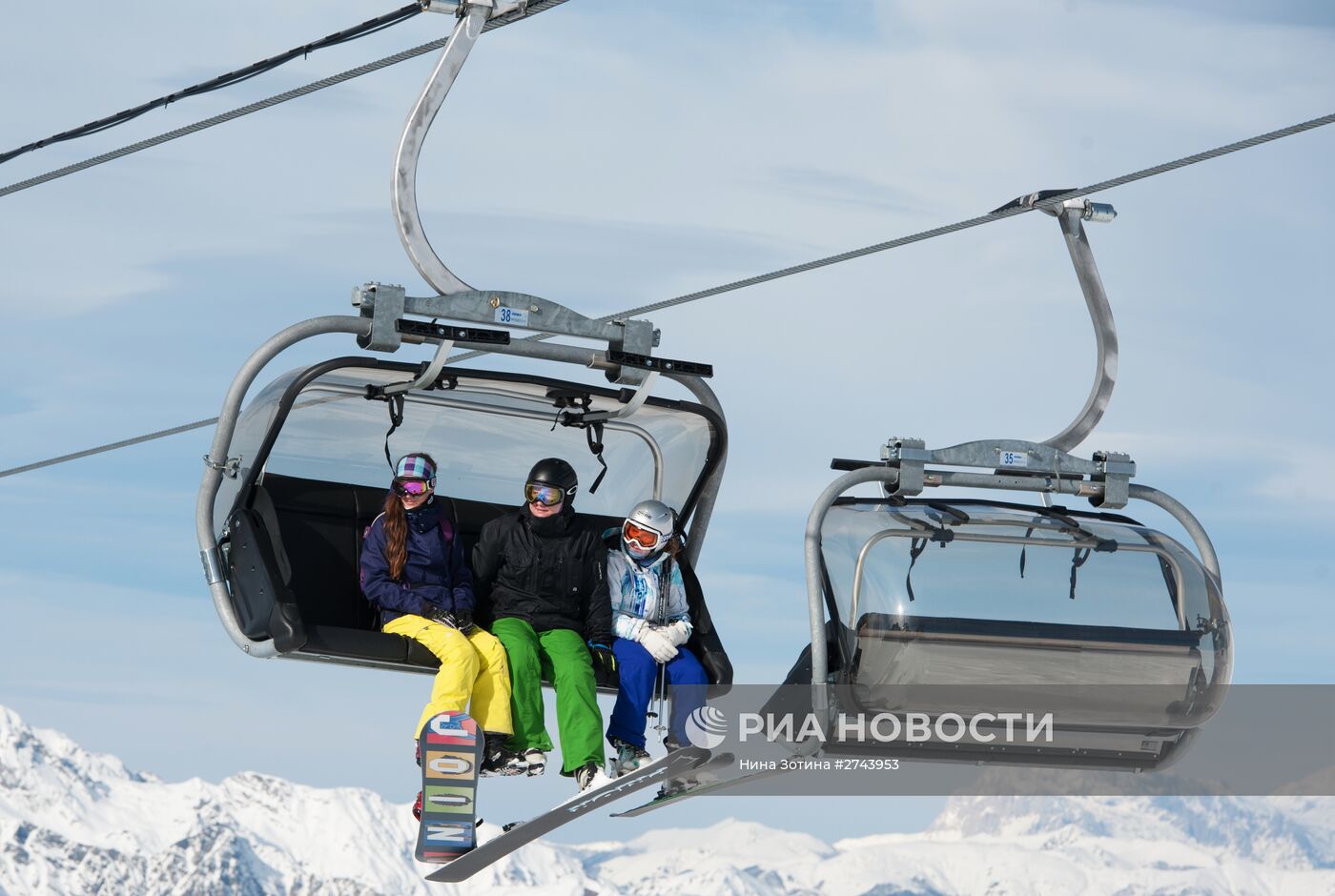 Открытие горнолыжного сезона в Сочи