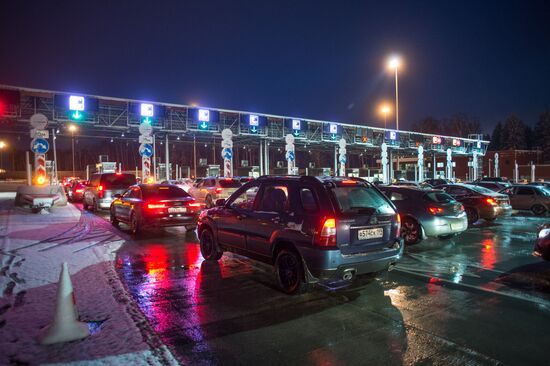 Открытие платного участка автомобильной дороги М-11 Москва - Санкт-Петербург