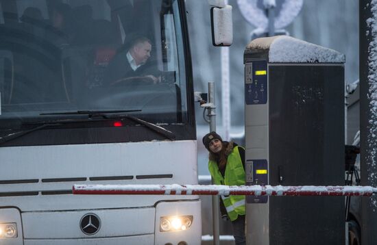 Открытие платного участка автомобильной дороги М-11 Москва - Санкт-Петербург