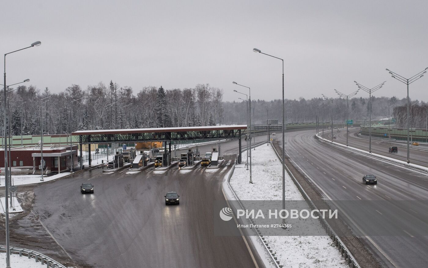 Открытие платного участка автомобильной дороги М-11 Москва - Санкт-Петербург