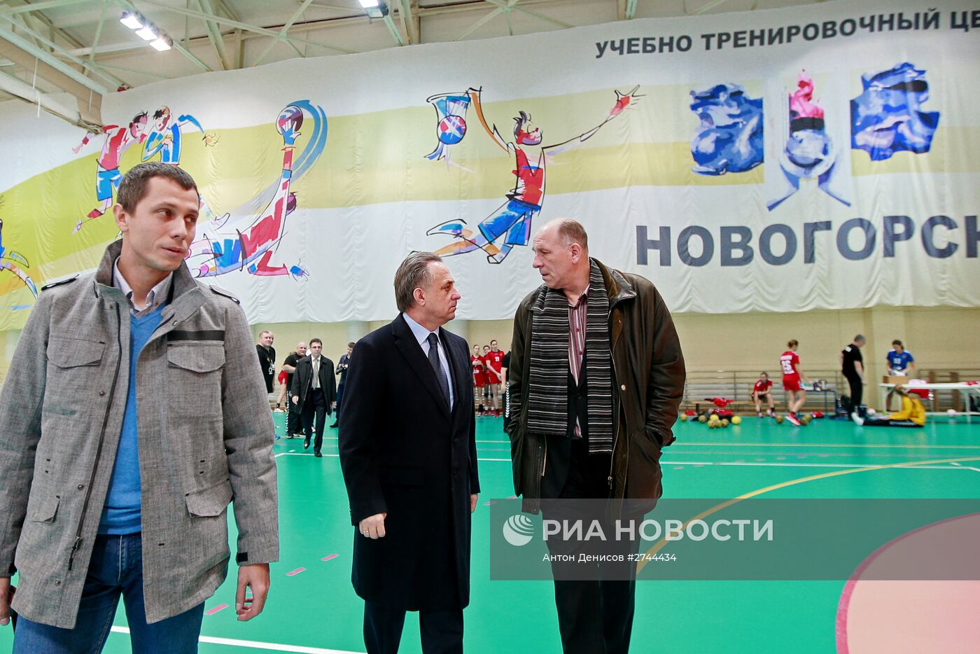 Встреча Министра спорта РФ Виталия Мутко с российскими легкоатлетами