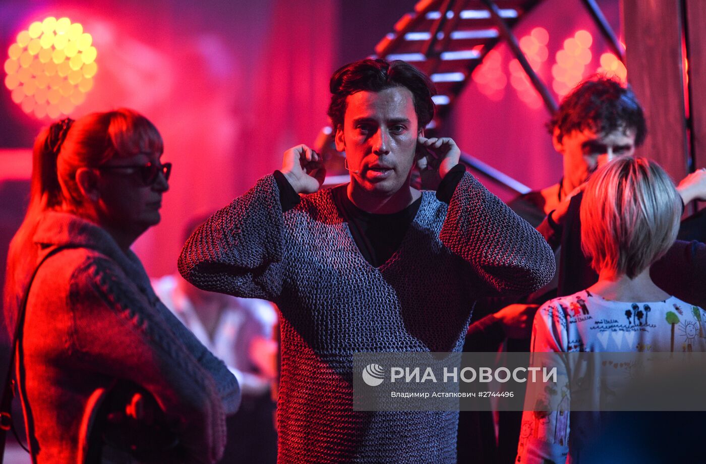 Съемки телепрограммы "Точь-в-точь"