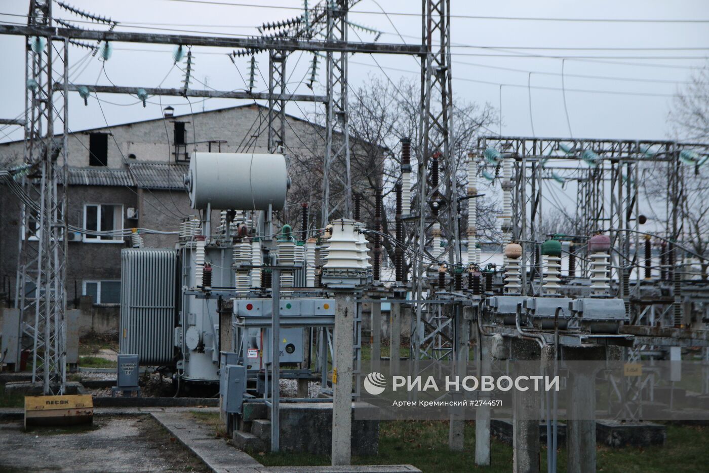 Ситуация с энергоснабжением Крыма