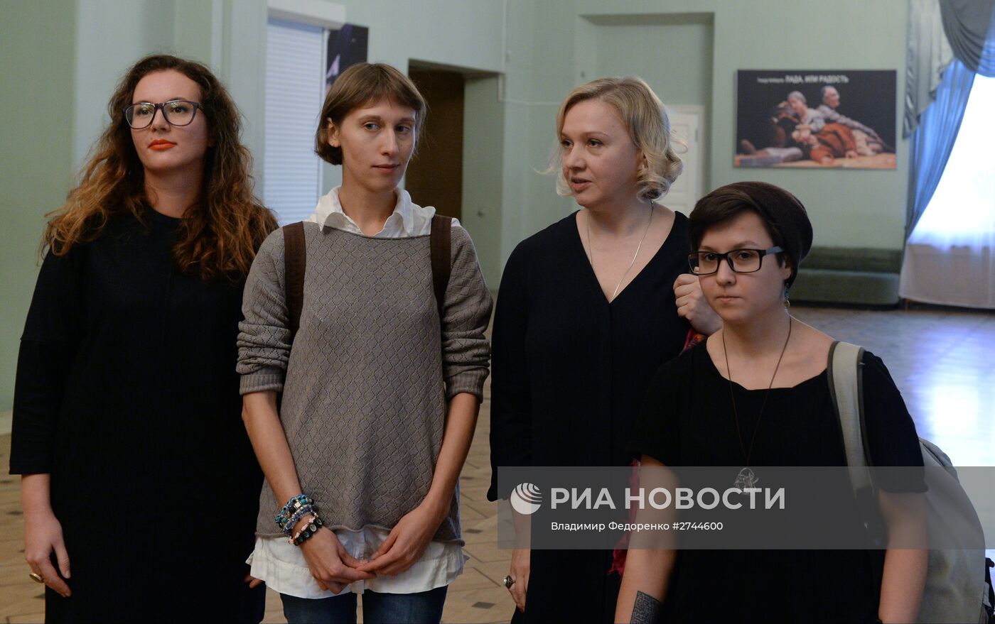 Прогон спектакля "Кот стыда" по пьесам молодых российских драматургов