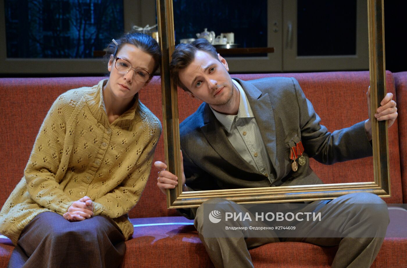 Прогон спектакля "Кот стыда" по пьесам молодых российских драматургов