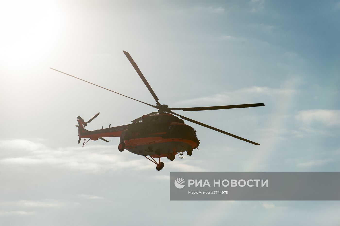 Летные испытания арктического вертолета Ми-8АМТШ-ВА на Улан-Удэнском авиационном заводе