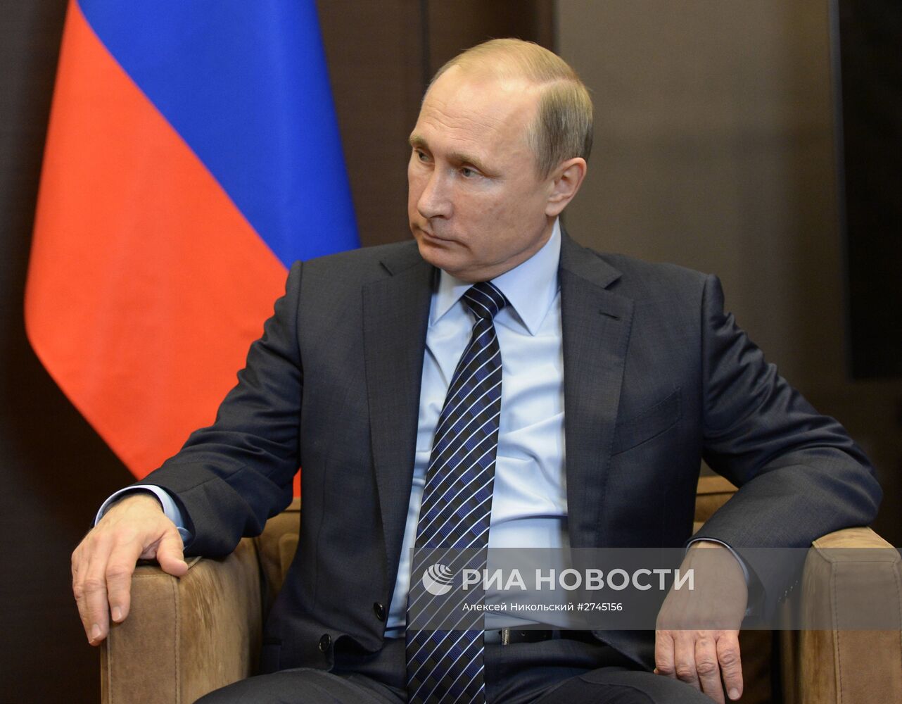 Беседа президента РФ В.Путина с королём Иордании Абдаллой II