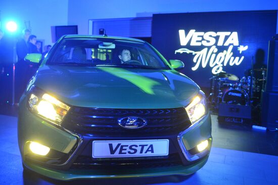 Старт продаж LADA Vesta