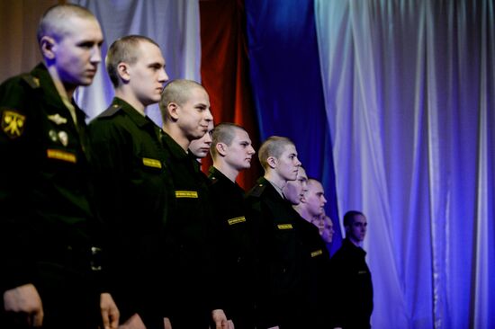 Осенний призыв на военную службу в Новгородской области