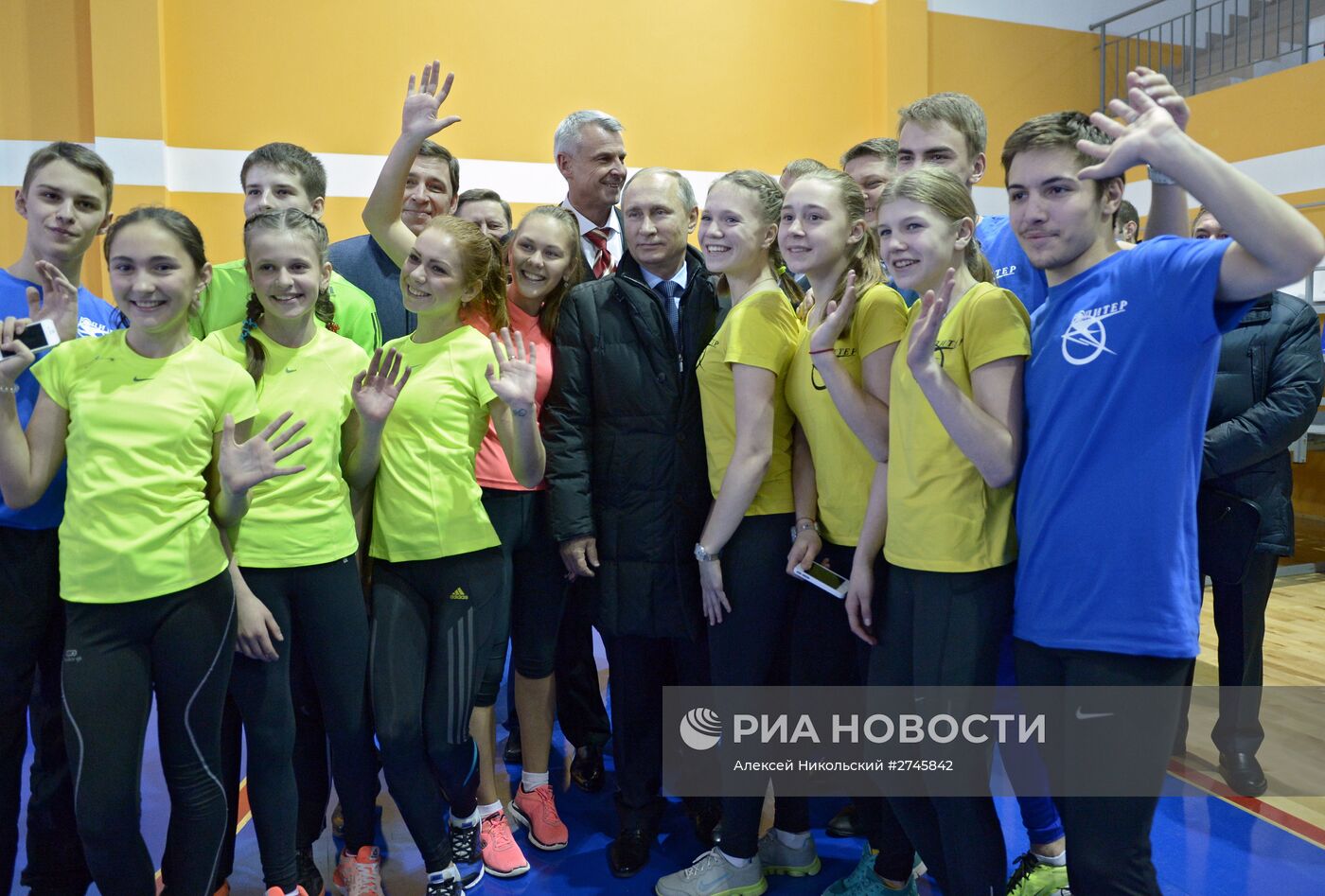Рабочая поездка президента РФ В.Путина в Свердловскую область