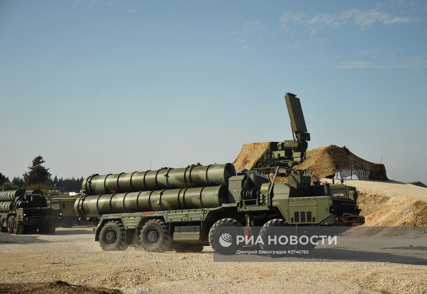 Россия развернула в Сирии ЗРК С-400