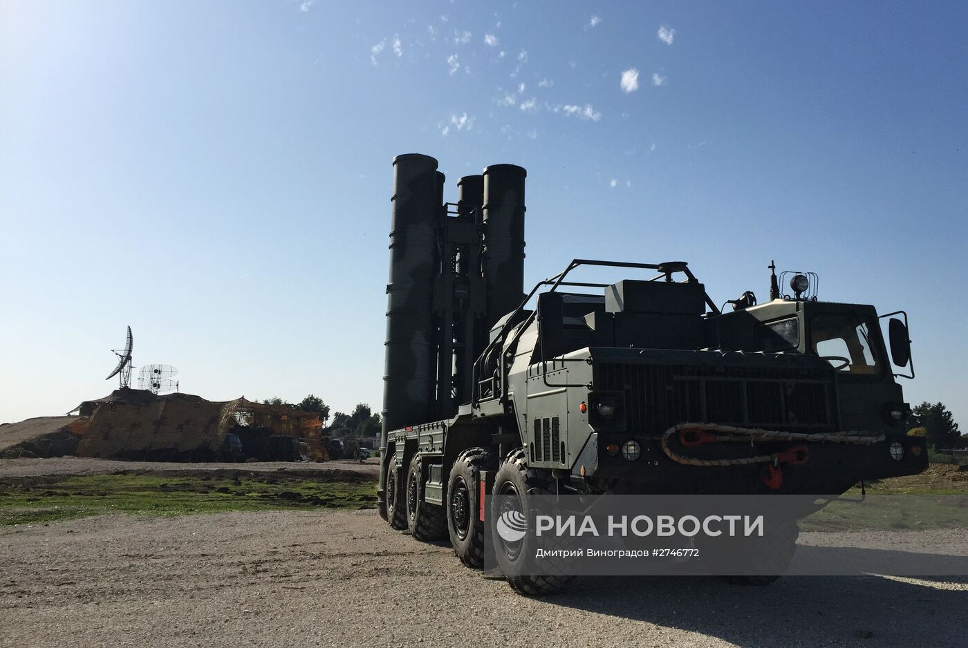 Россия развернула в Сирии ЗРК С-400