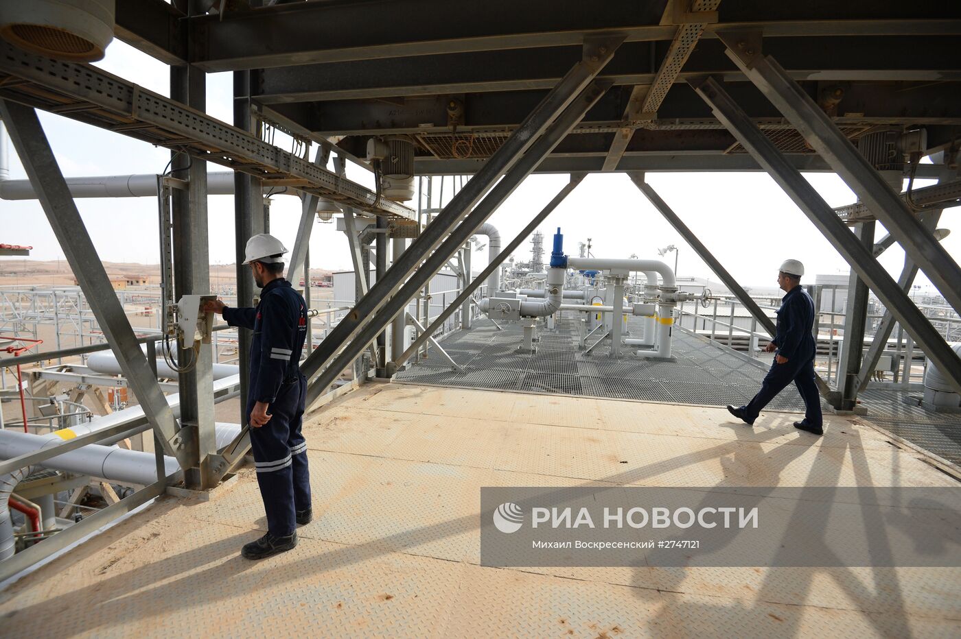 Газоперерабатывающий завод "Хайян" в Сирии