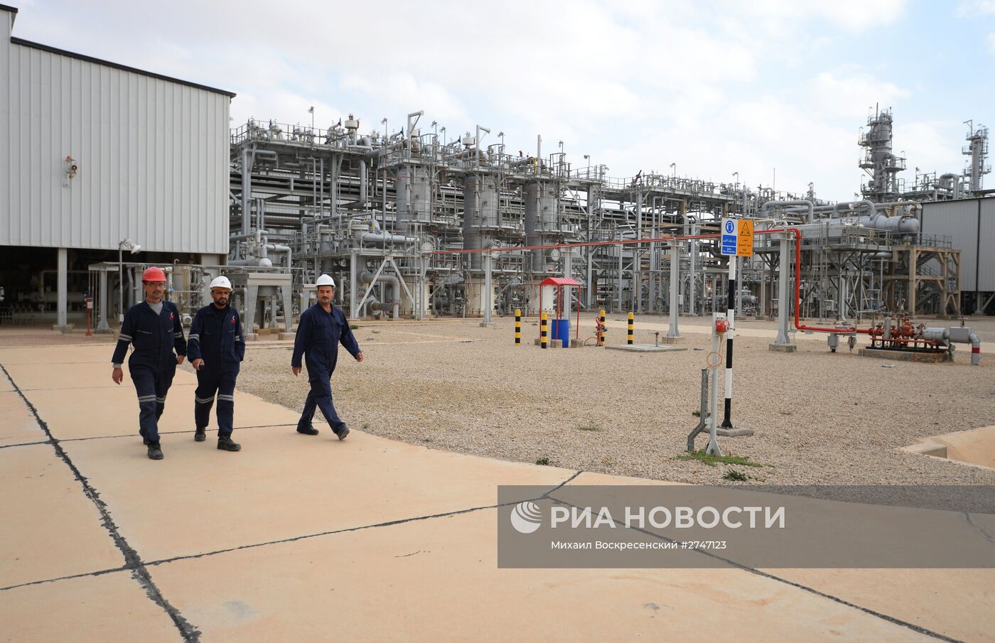Газоперерабатывающий завод "Хайян" в Сирии