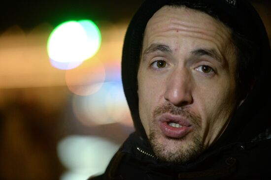 "Безумное чаепитие" на катке в Парке Горького в рамках Дня Рождения фонда "Подари жизнь"