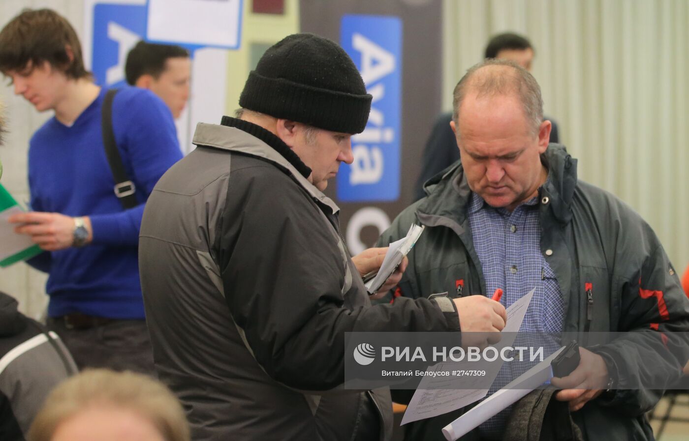 Ярмарка вакансий для сотрудников "Трансаэро" проходит в Москве