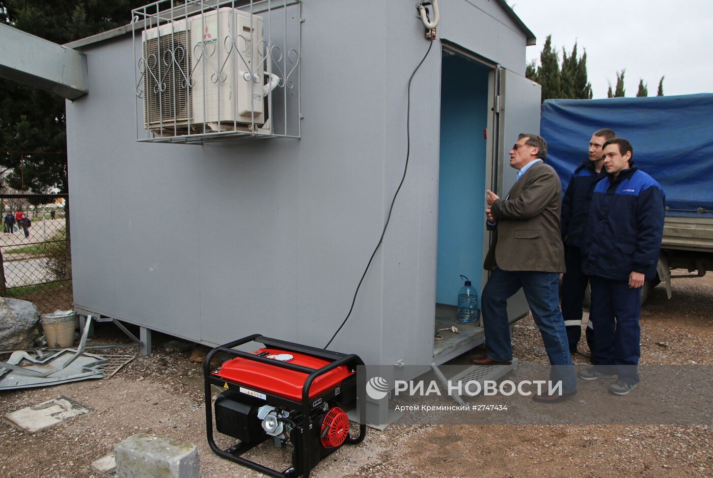 Установка дизель-генераторов на базовые станции мобильной связи в Севастополе