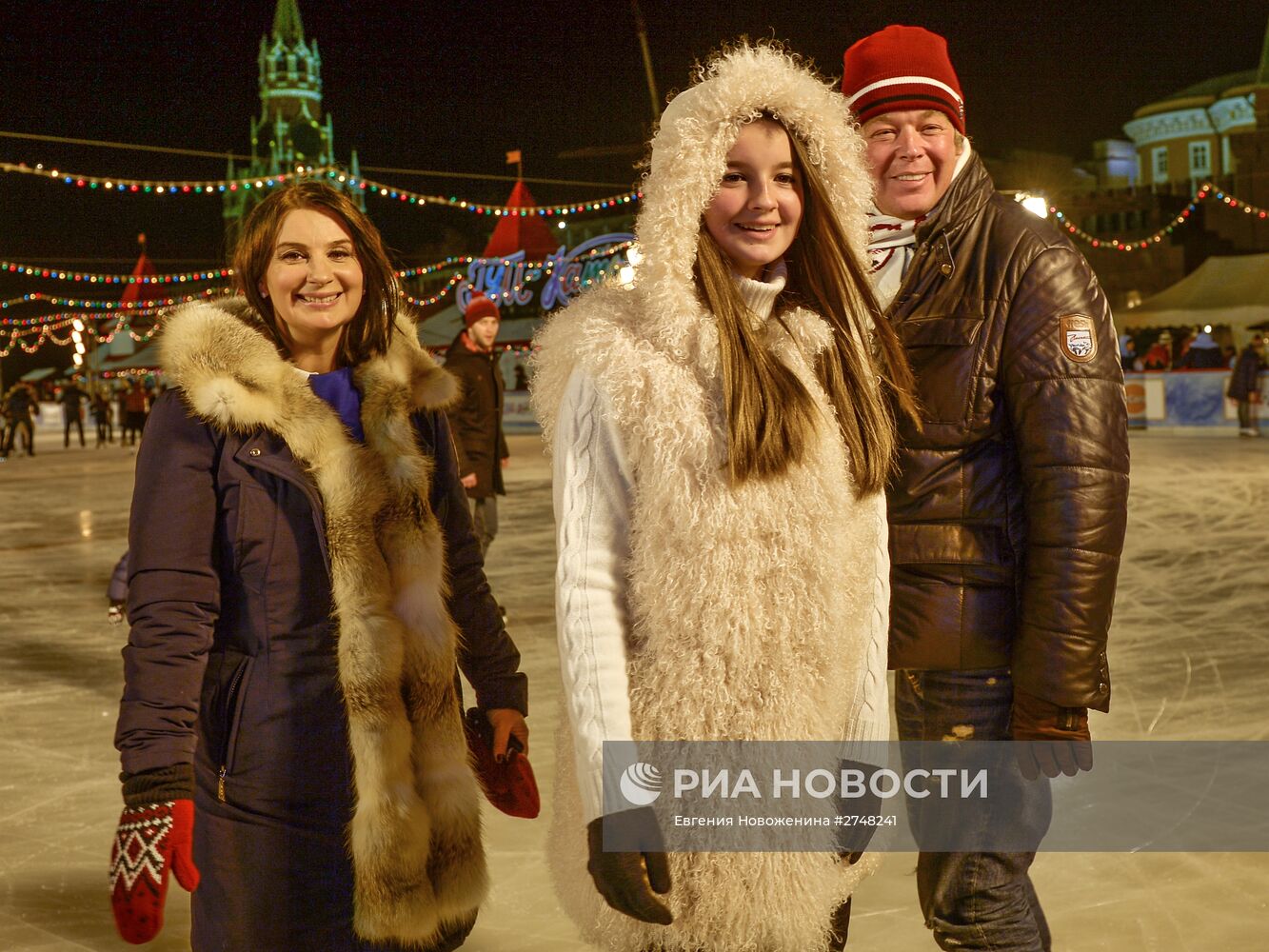 Открытие ГУМ Катка и ГУМ Ярмарки на Красной площади