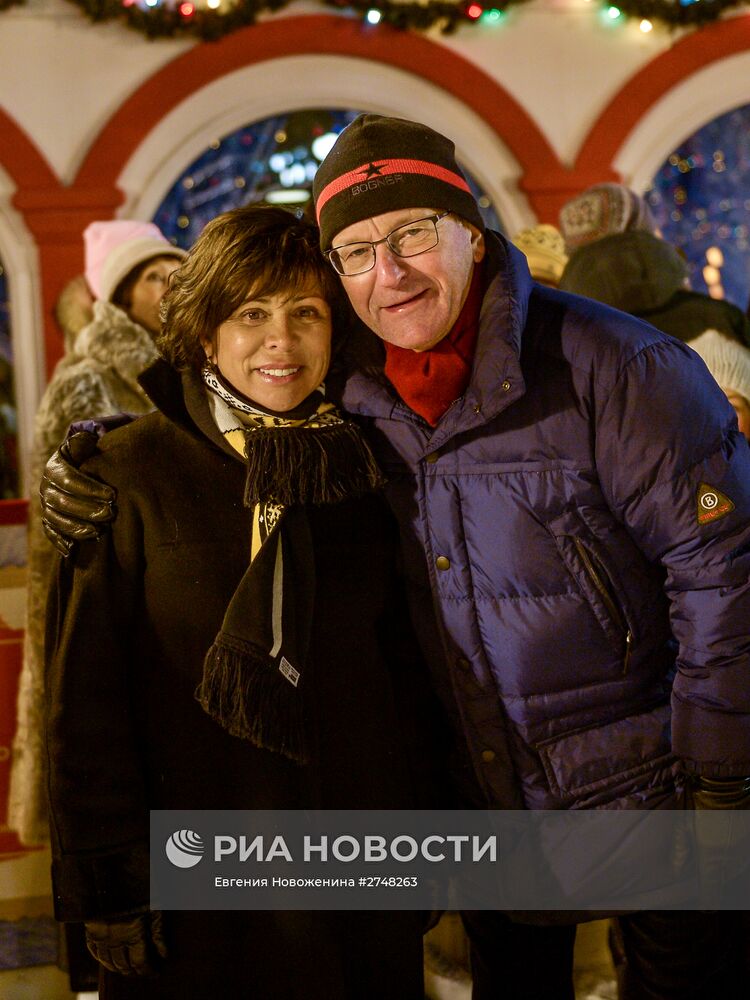 Открытие ГУМ Катка и ГУМ Ярмарки на Красной площади