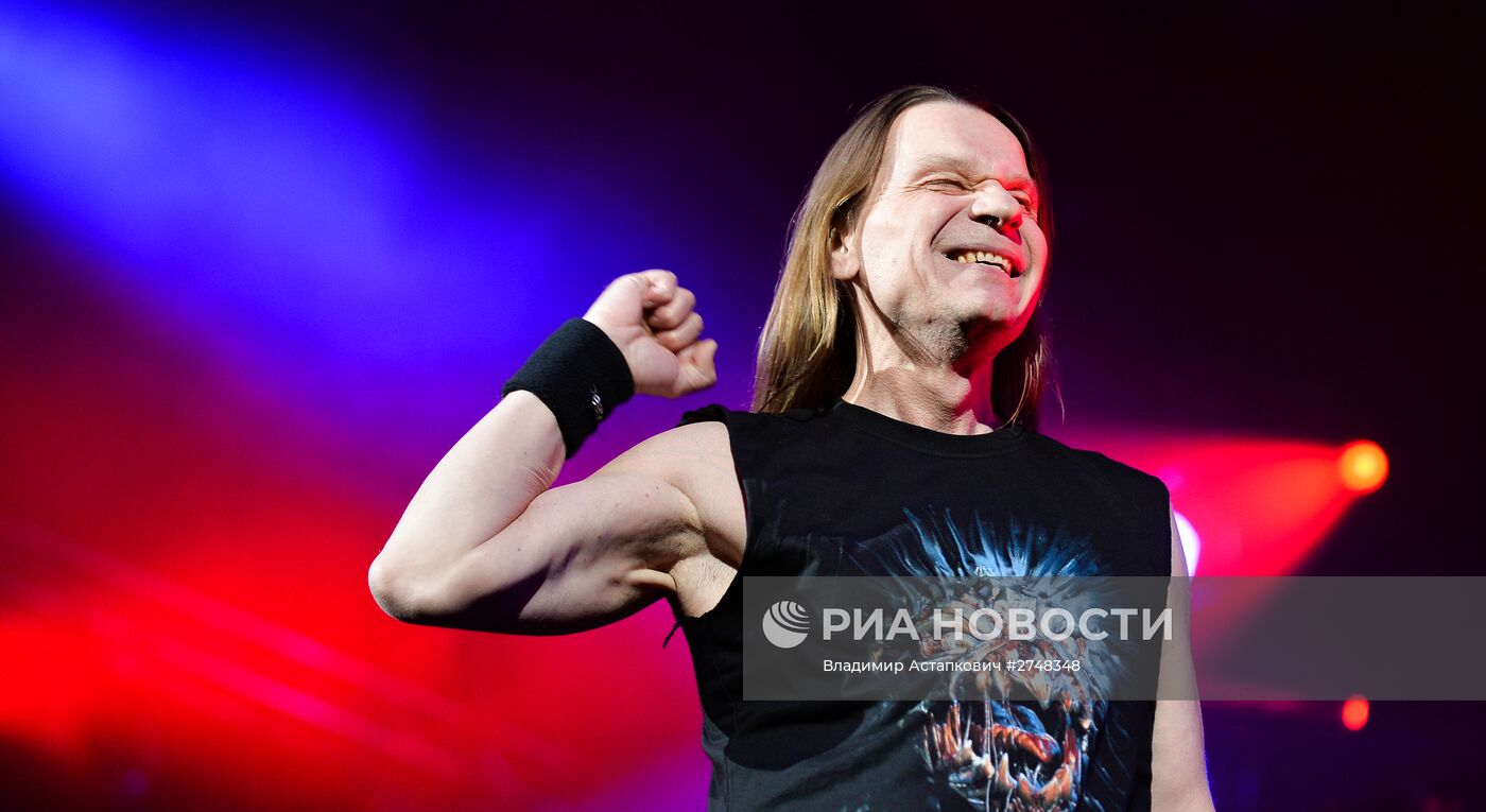 Концерт рок-группы "Ария" в честь 30-летия со дня основания