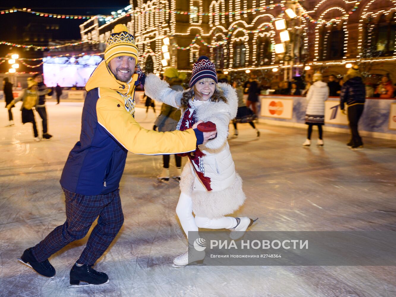 Открытие ГУМ Катка и ГУМ Ярмарки на Красной площади