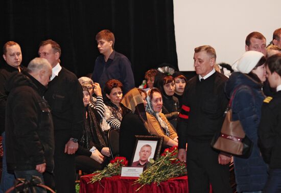 Похороны сотрудников компании "Волга-Днепр" в Ульяновске