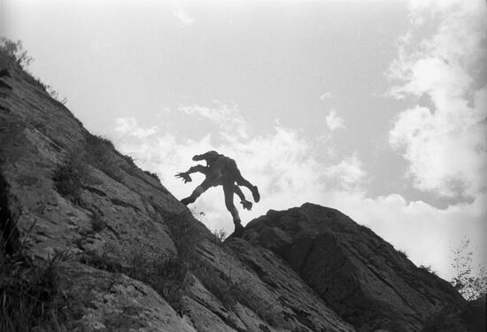 Учения отряда спасателей