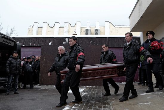 Похороны сотрудников компании "Волга-Днепр" в Ульяновске