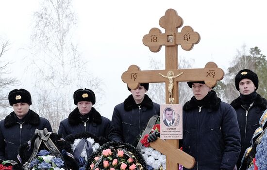 Похороны сотрудников компании "Волга-Днепр" в Ульяновске