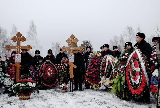 Похороны сотрудников компании "Волга-Днепр" в Ульяновске