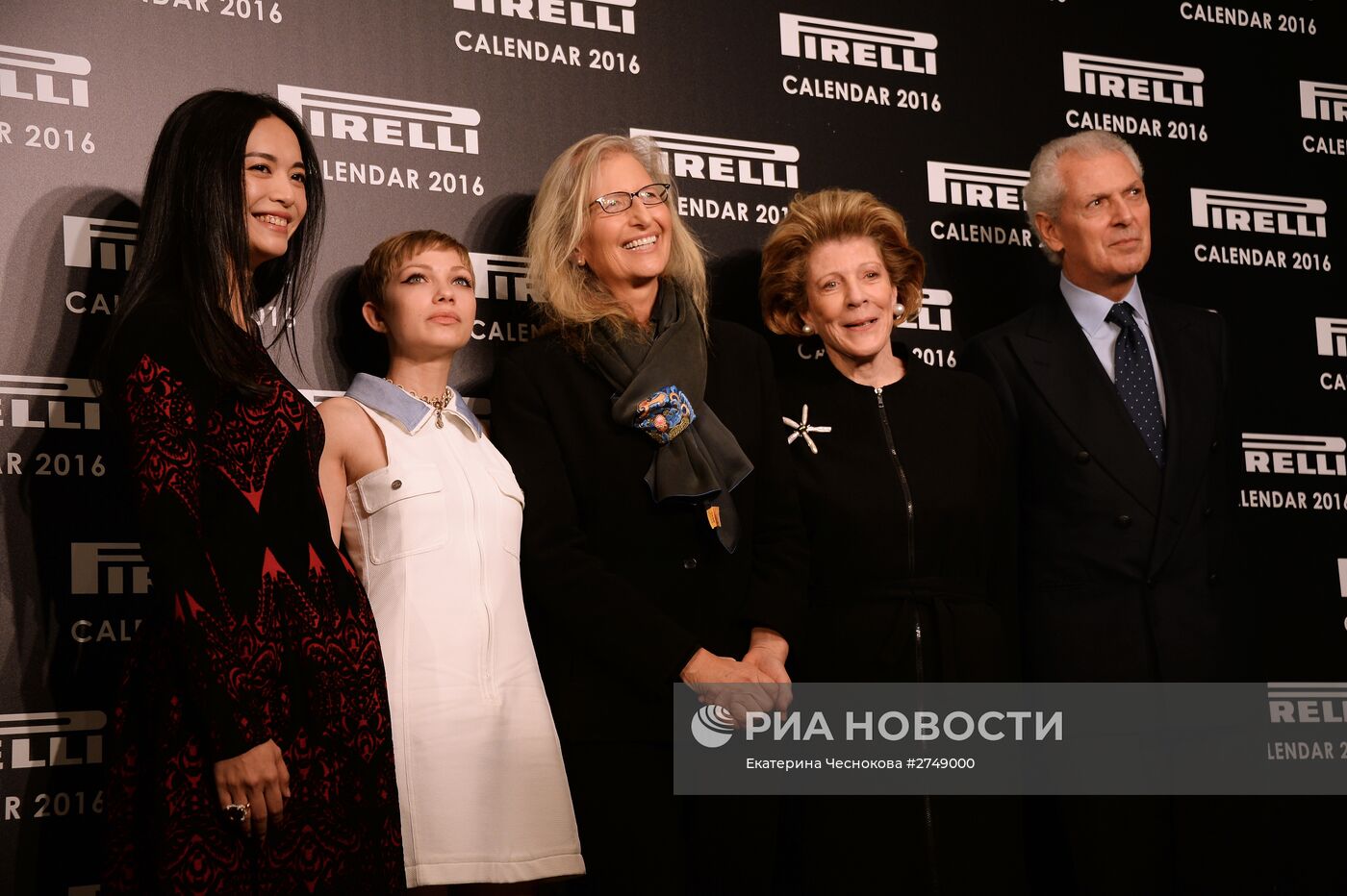 Презентация календаря Pirelli 2016