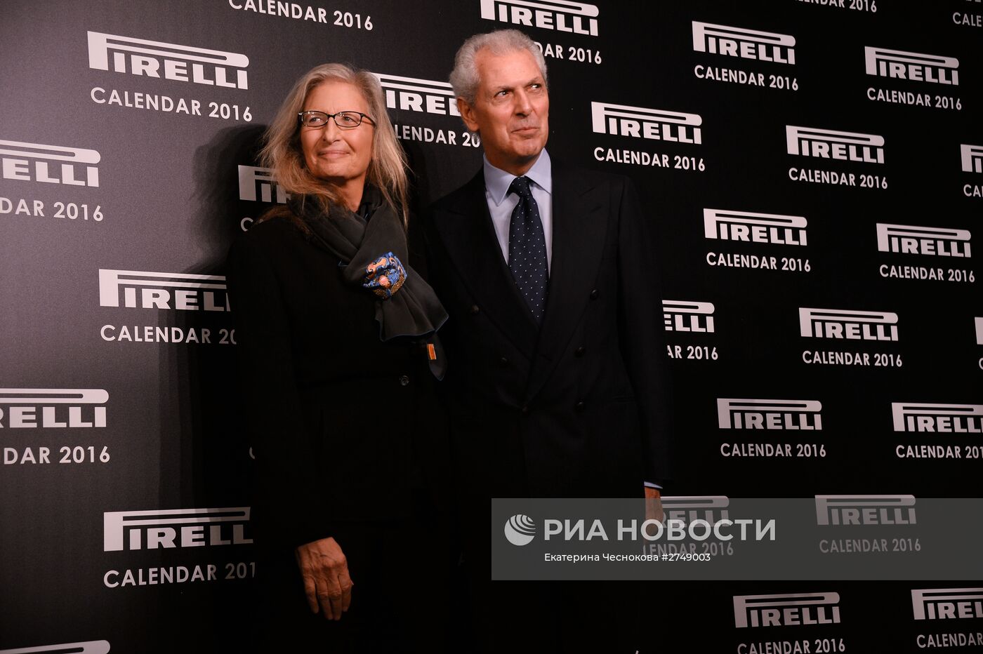 Презентация календаря Pirelli 2016