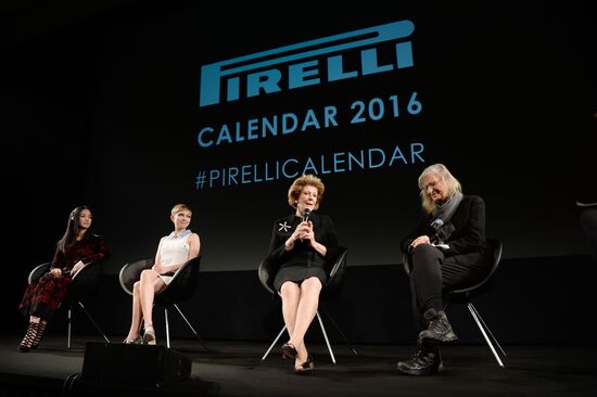 Презентация календаря Pirelli 2016