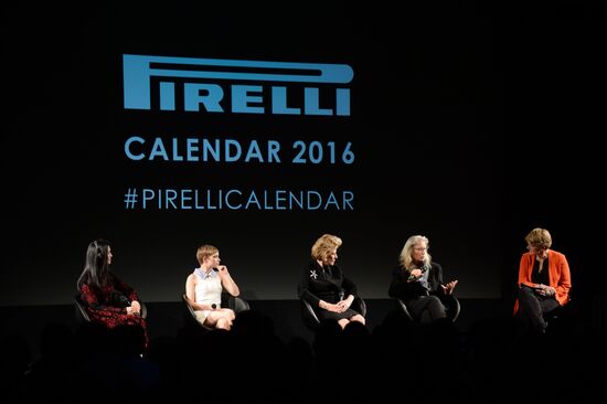 Презентация календаря Pirelli 2016