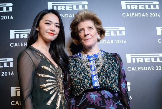 Презентация Календаря Pirelli 2016