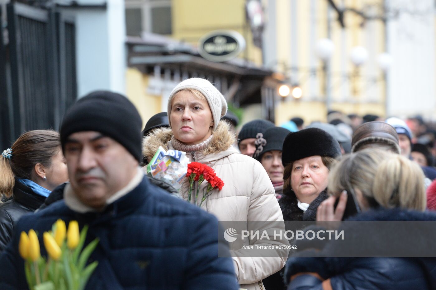 Прощание с Эльдаром Рязановым