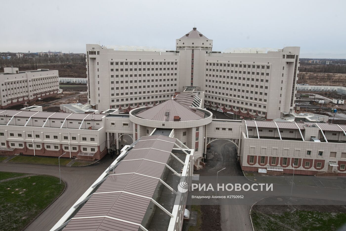 Новый следственный изолятор "Кресты-2" в Санкт-Петербурге