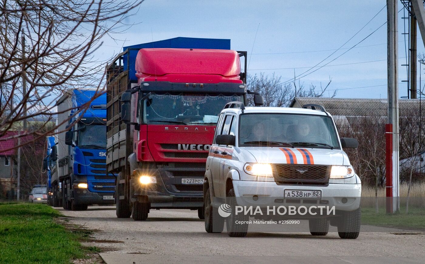 Власти Ленинградской области отправили в Крым 14 дизель-генераторов