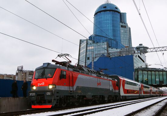 Запуск нового двухэтажного поезда сообщением Самара- Москва