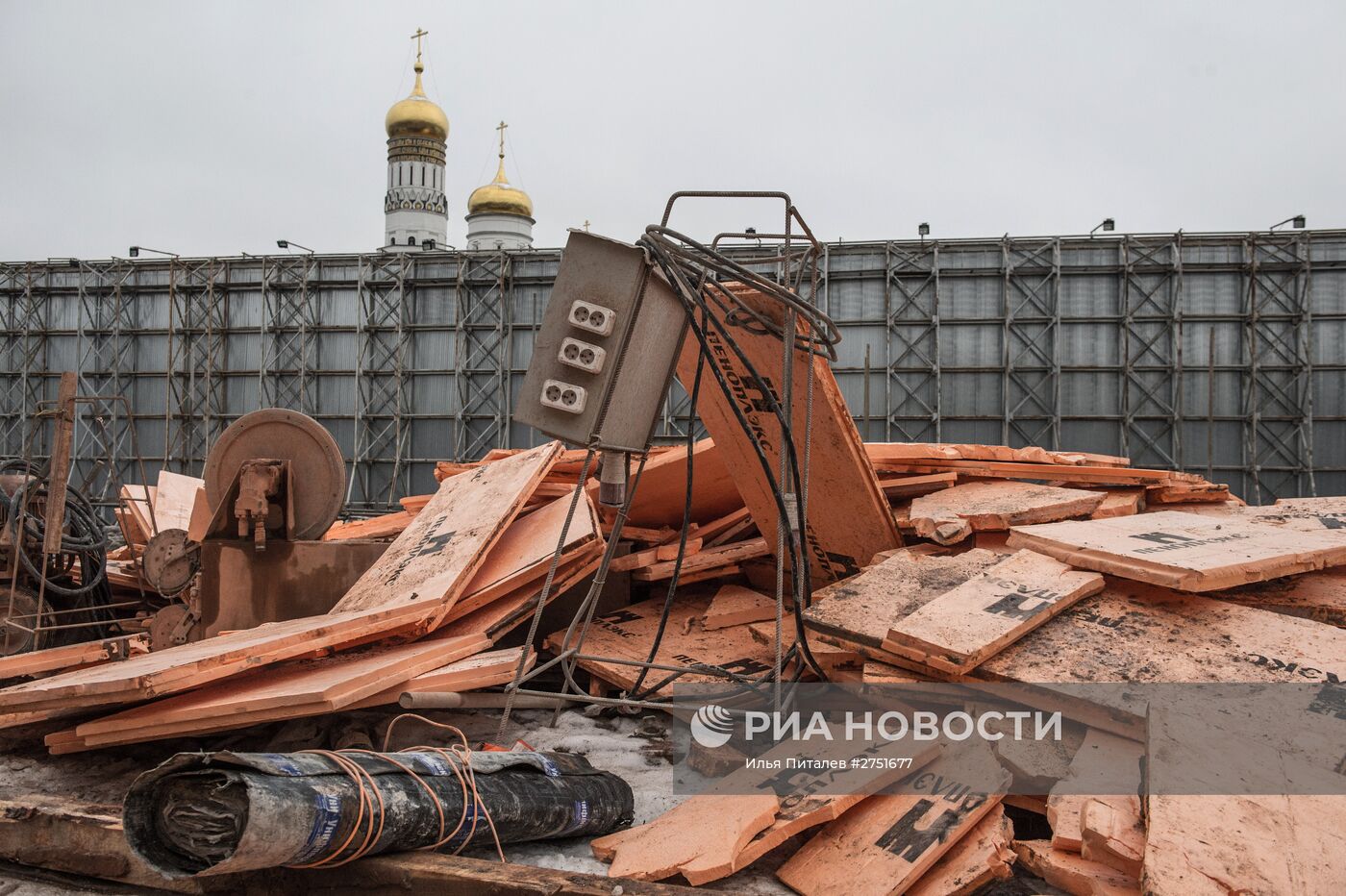 Снос 14-го корпуса Кремля