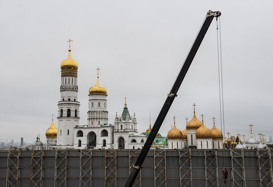 Снос 14-го корпуса Кремля