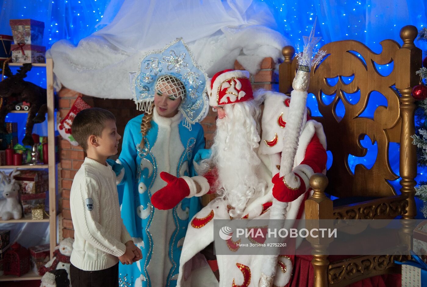 Открытие Усадьбы Деда Мороза в Сочи