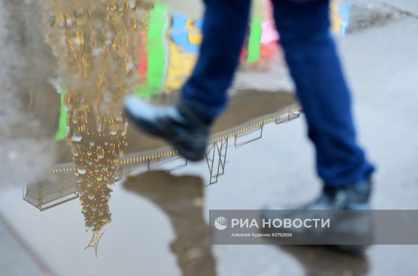 Теплая погода в Москве